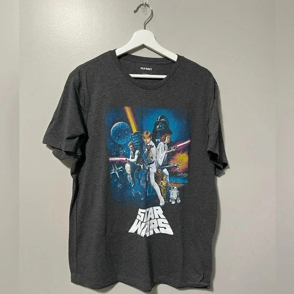 Star Wars Old Navy Short  Sleeve Crewneck Tee